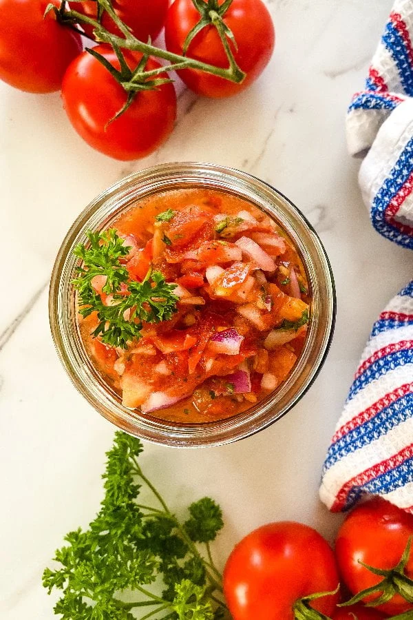 fresh tomato relish