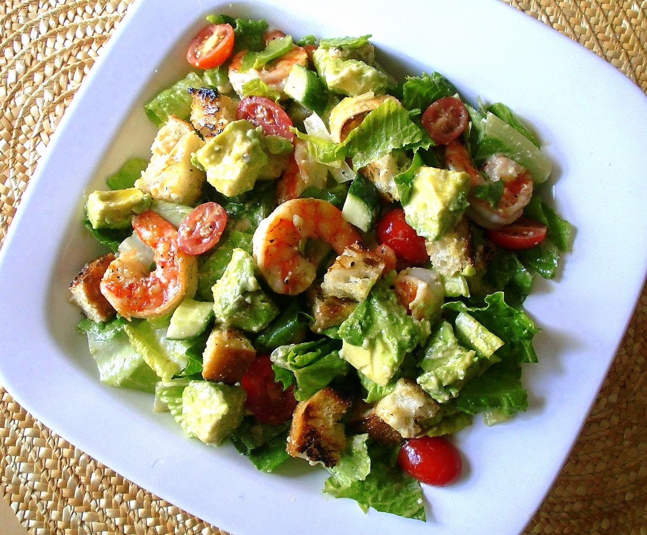 Shrimp Caesar Salad