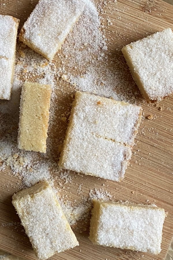 closeup of cookies