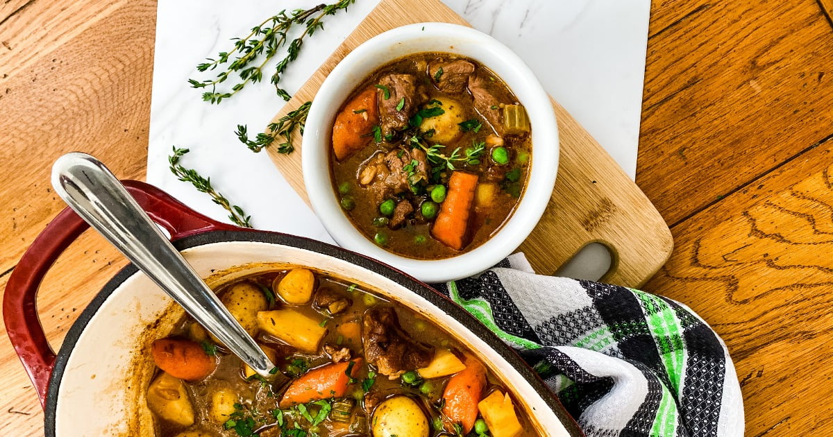 Irish Lamb Stew with Guinness
