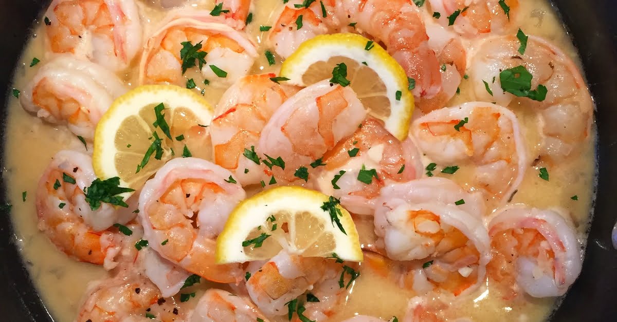 Lemon and Garlic Butter Shrimp Scampi