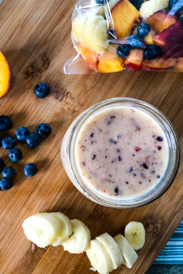 smoothie with fruit