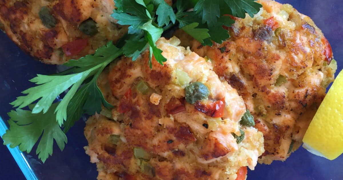 Fresh Salmon and Caper Cakes