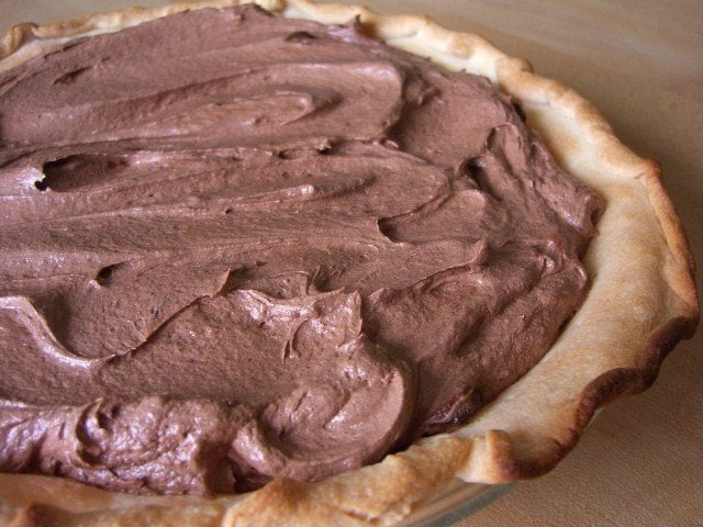whole chocolate pie