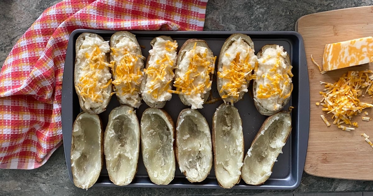 Do Ahead Twice Baked Potatoes