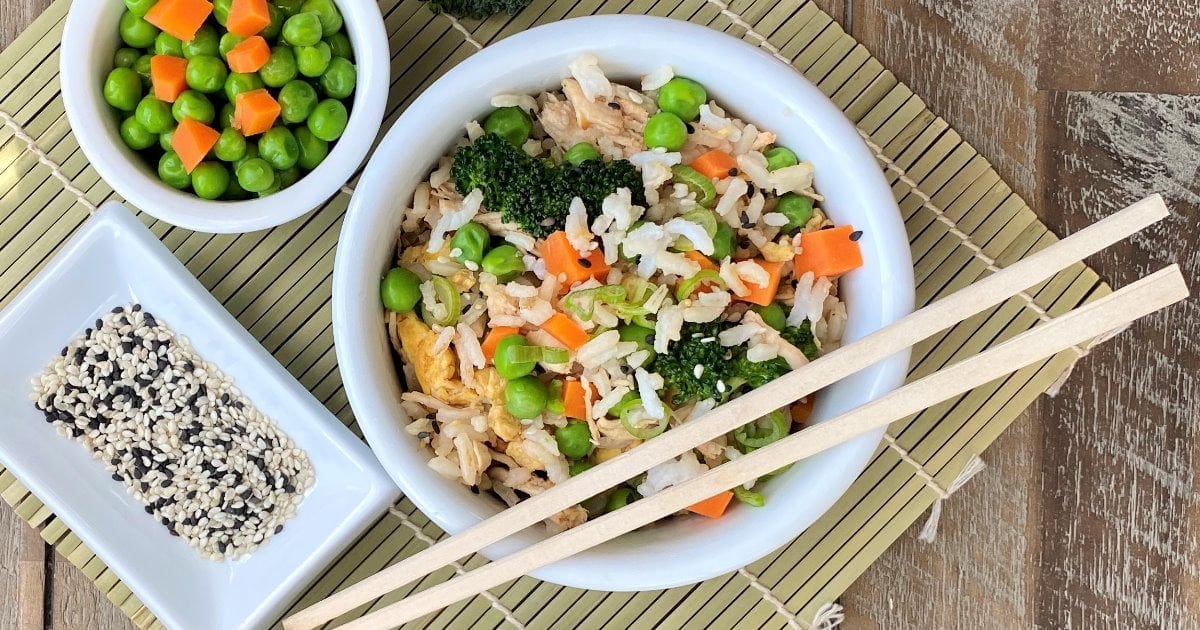 Fried Rice and Chicken ~ Better Than Takeout