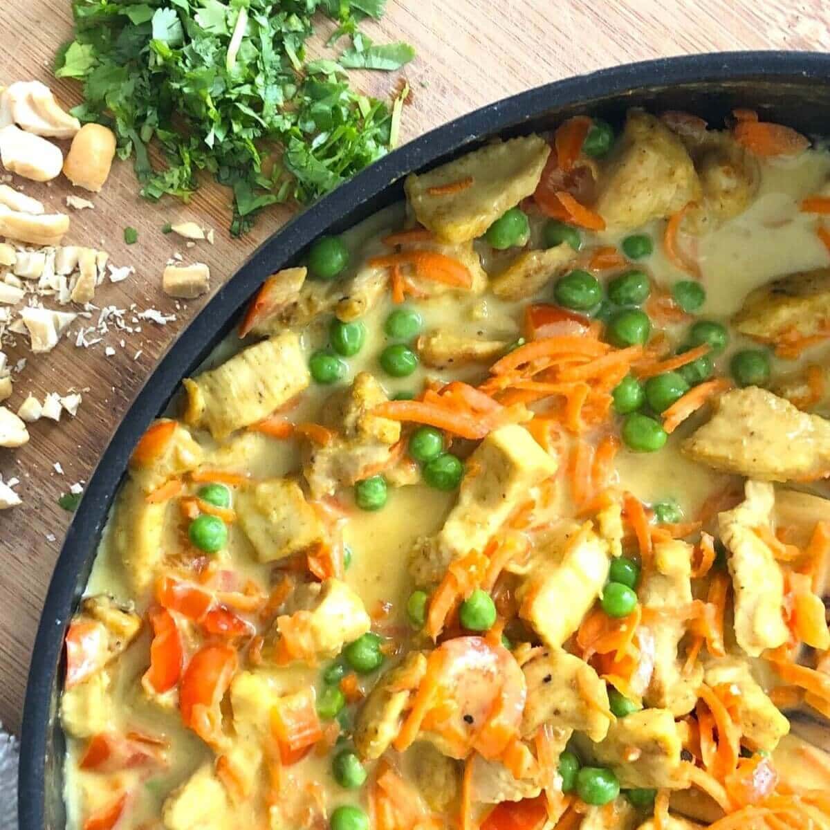 Thai Coconut Curry Chicken Recipe