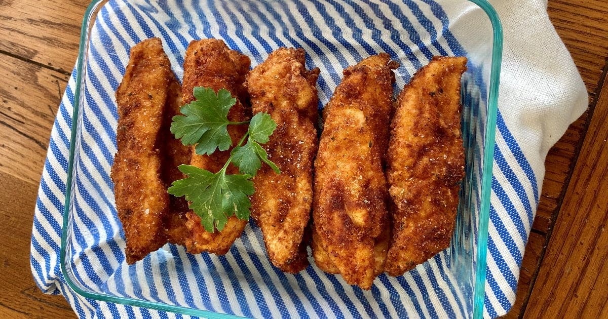 Easy Buttermilk Fried Chicken Tenders