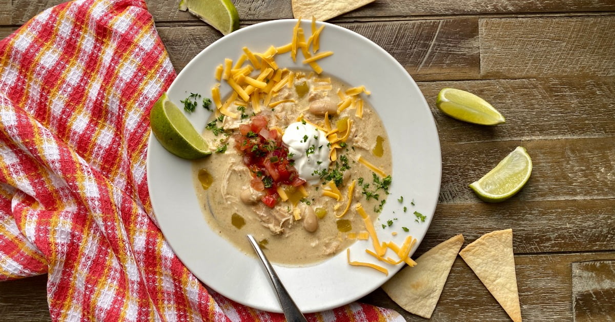 Instant Pot Creamy Enchilada Chicken Soup
