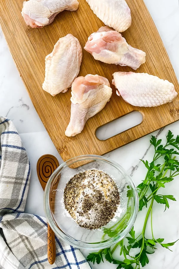 ingredients for making mini poultry appetizers