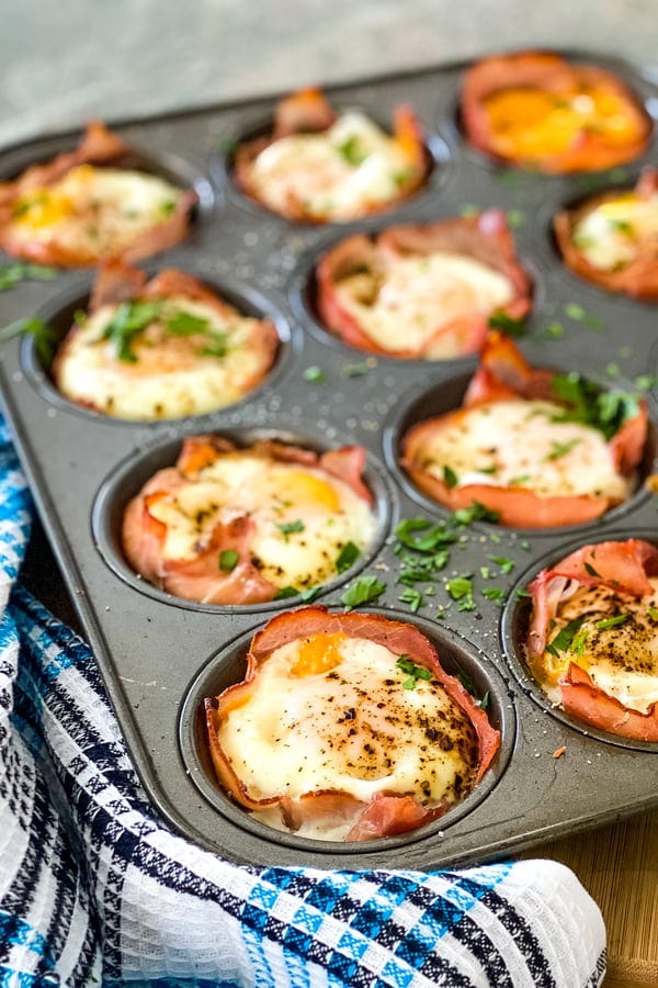 baked breakfast with eggs