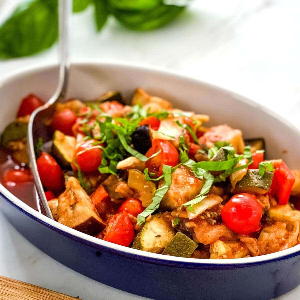 Easy Crock Pot Ratatouille