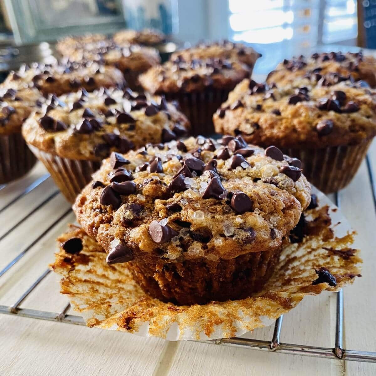 Vegan and Dairy Free Banana Muffins