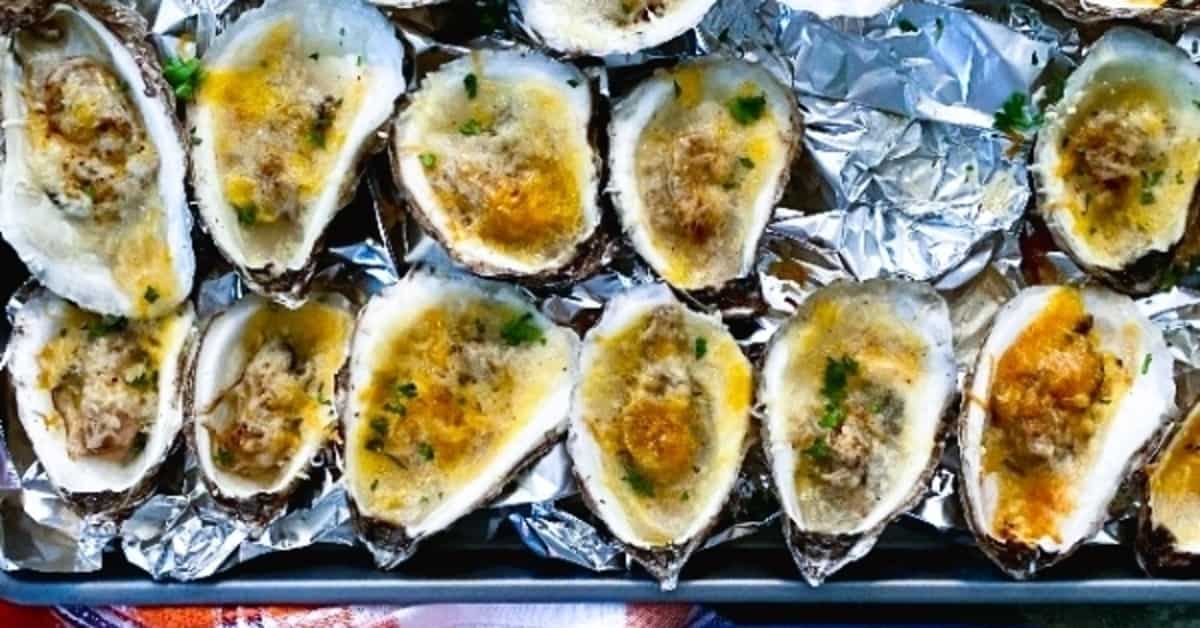 Easy Baked Oysters