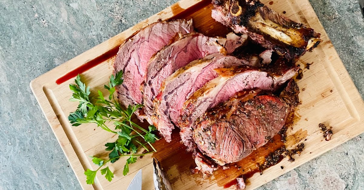 The Best Slow Roasted Prime Rib