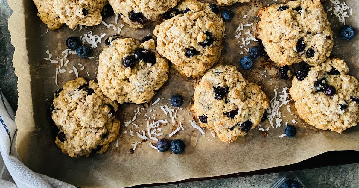 Easy Drop Blueberry Scone Recipe