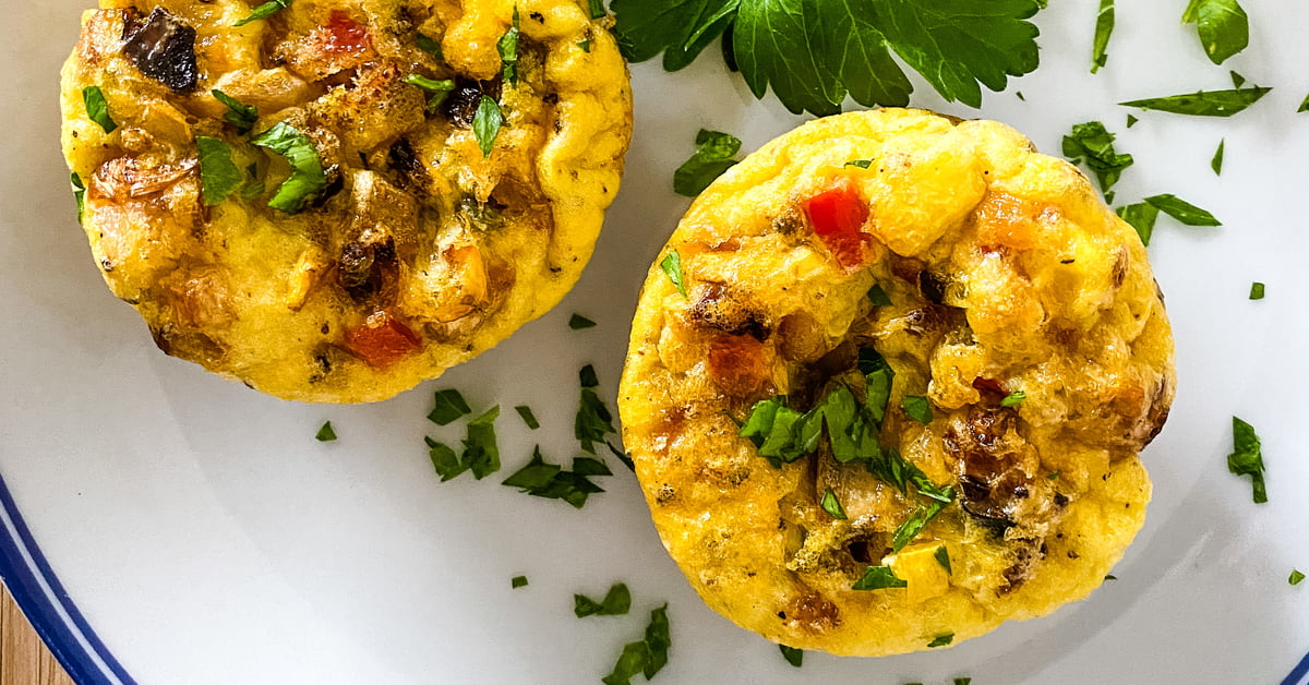 Muffin Tin Scrambled Eggs ~ Keto and Paleo