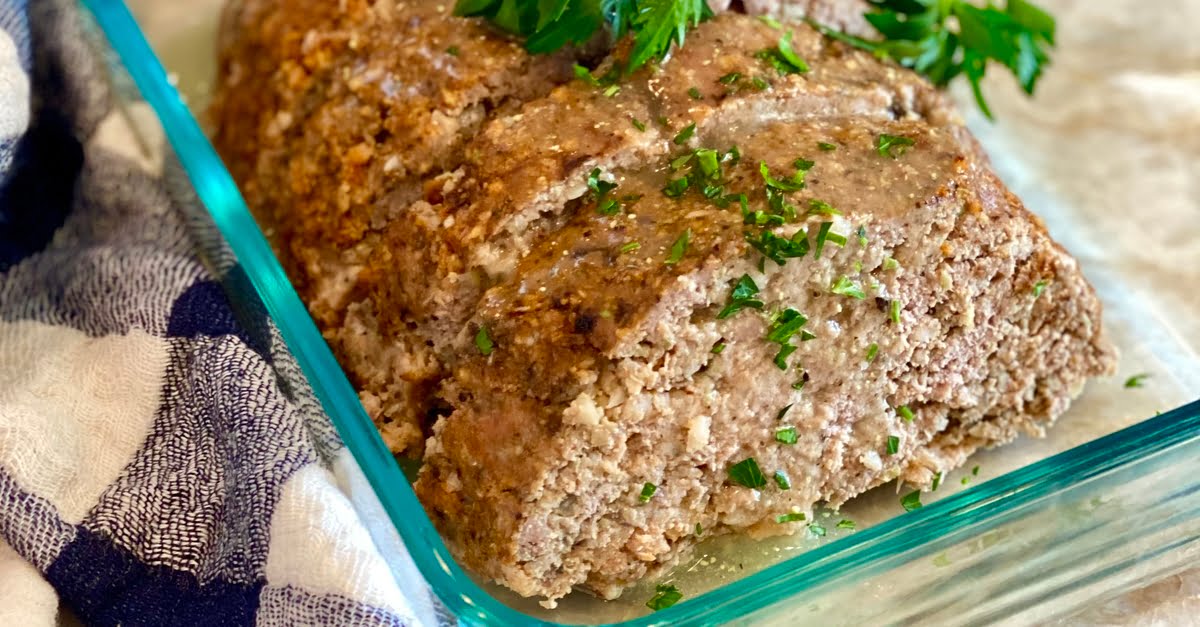 Homestyle Turkey Meatloaf with Mushrooms