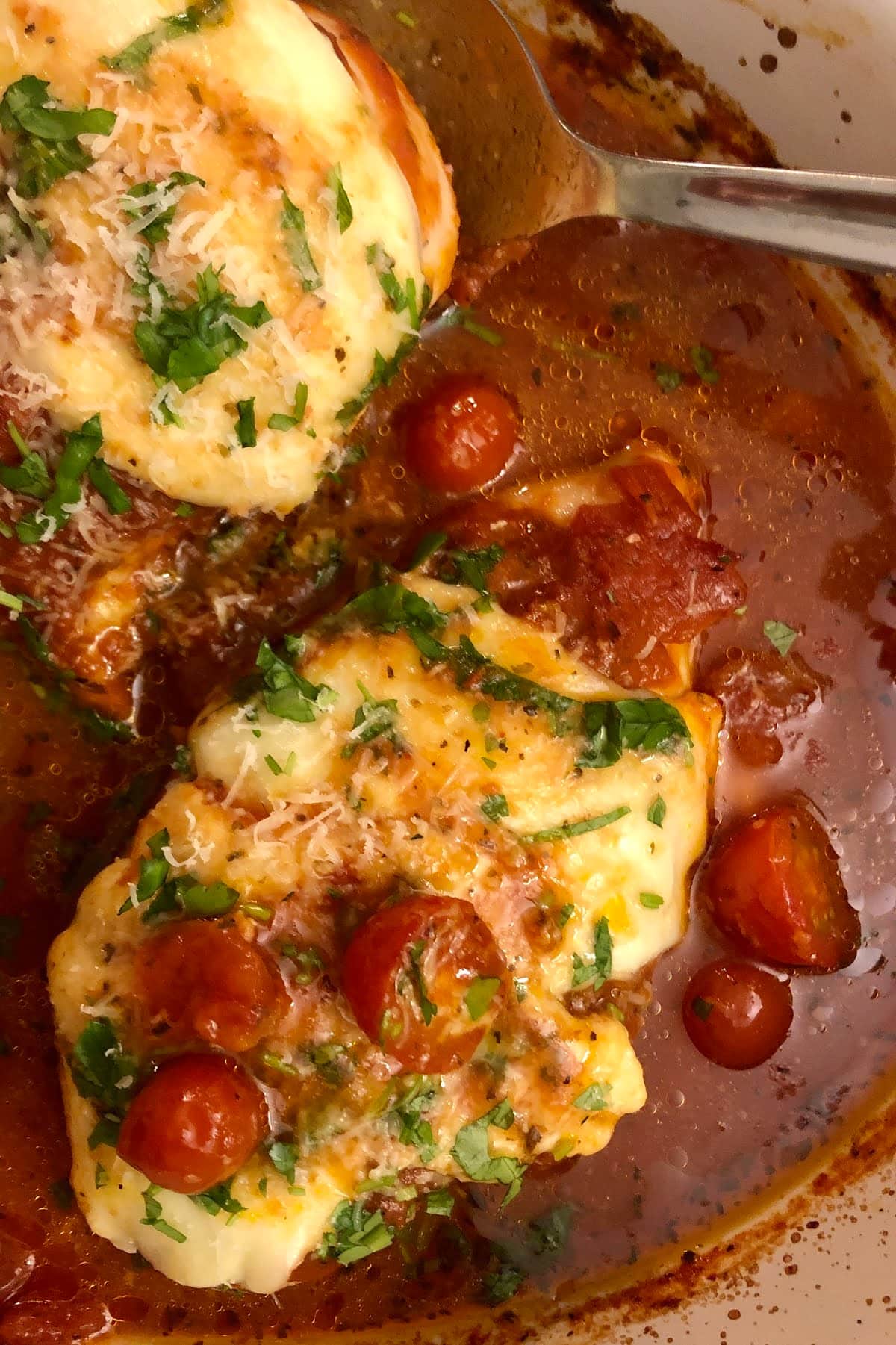 one pan Italian dinner