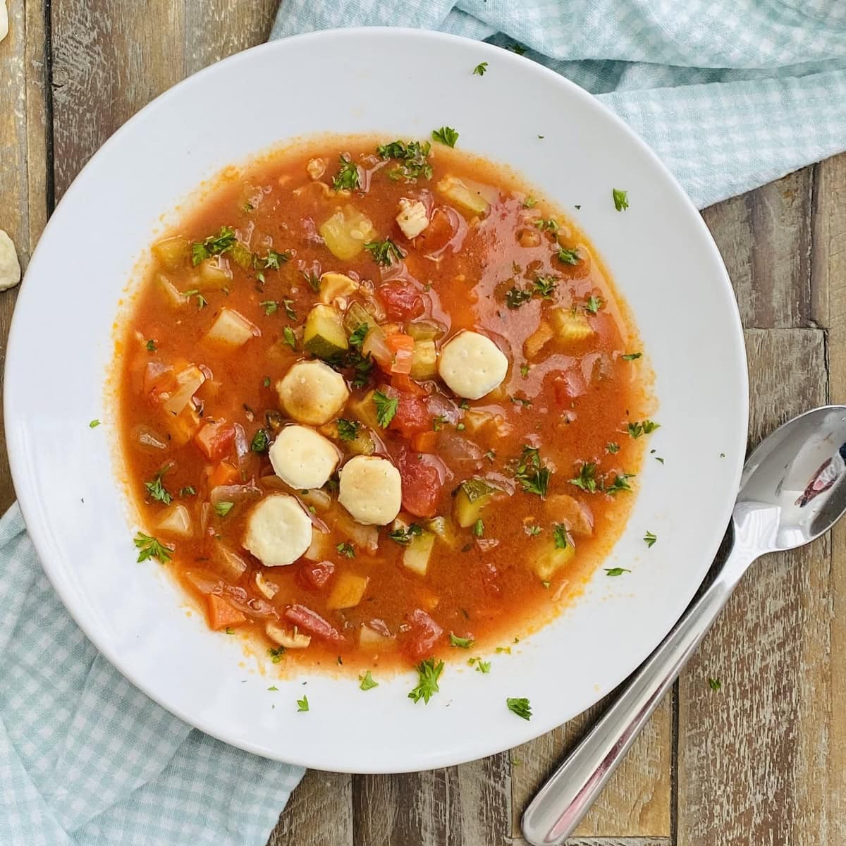 Manhattan Clam Chowder Recipe {Grandma's Favorite}