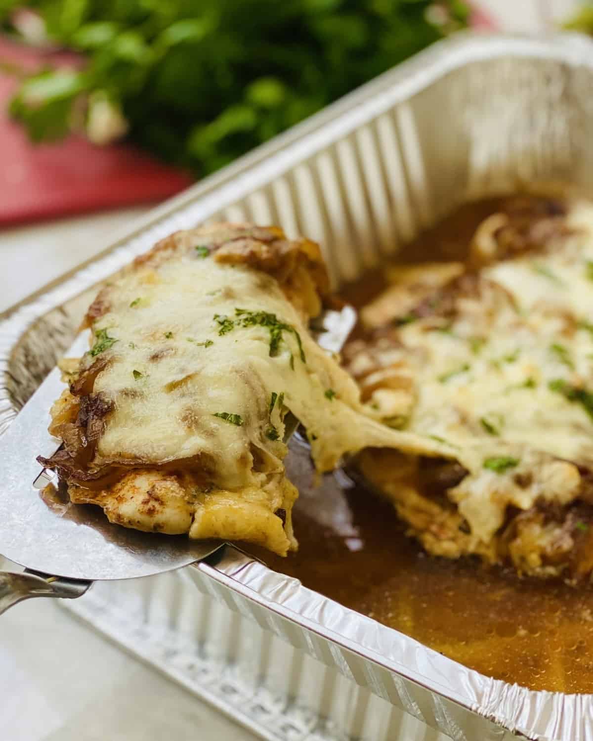 French onion chicken