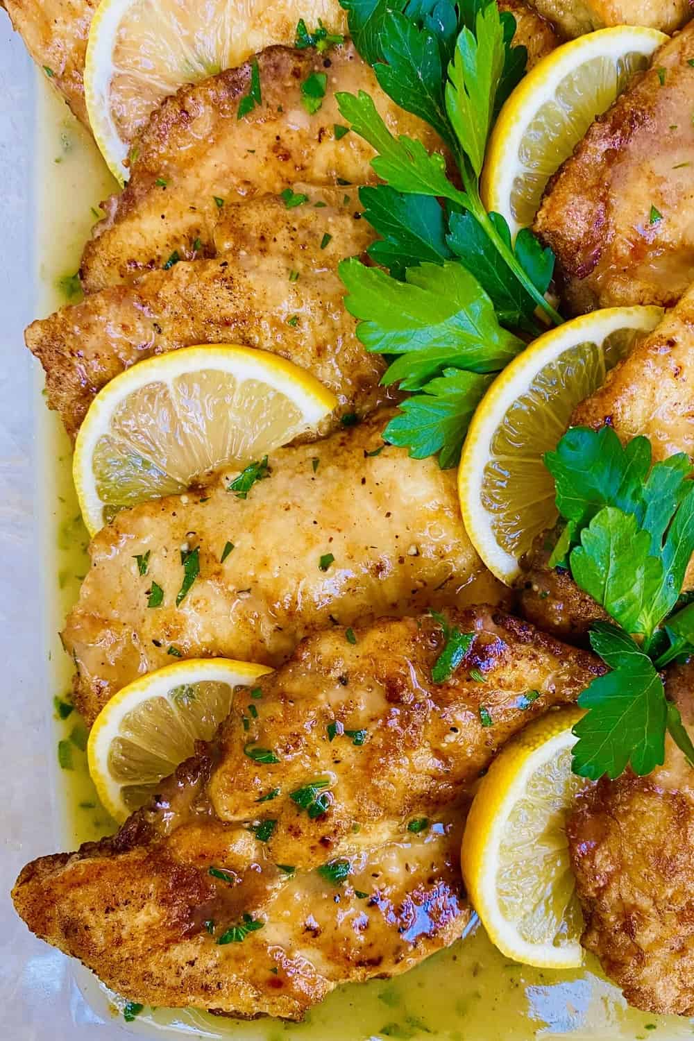 Lemon chicken recipe with egg battered chicken.