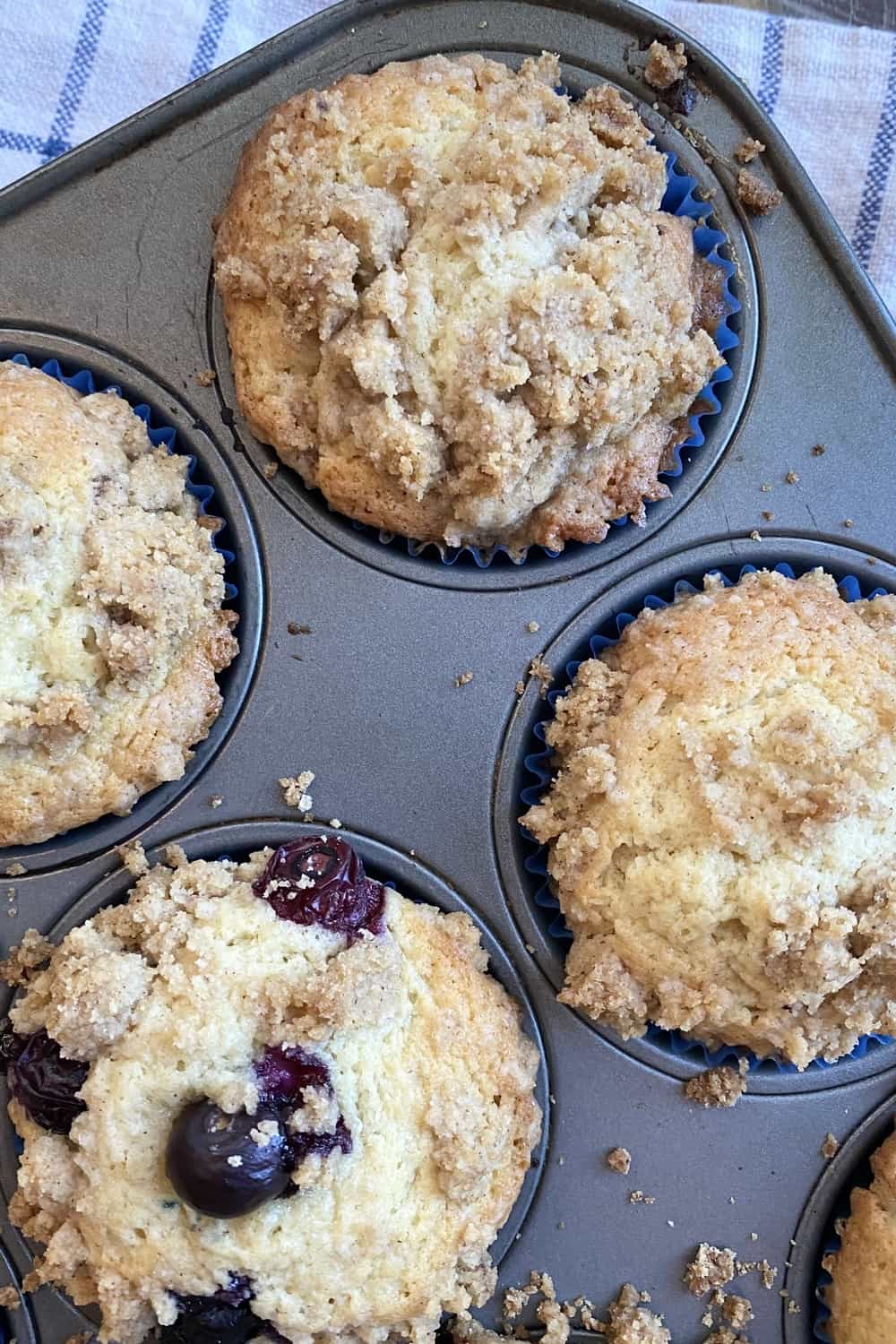 4 breakfast muffins.