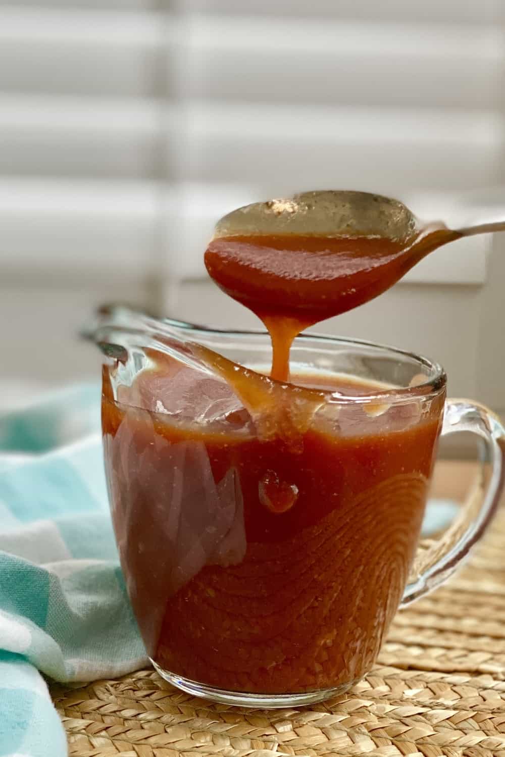 spoonful of barbecue sauce
