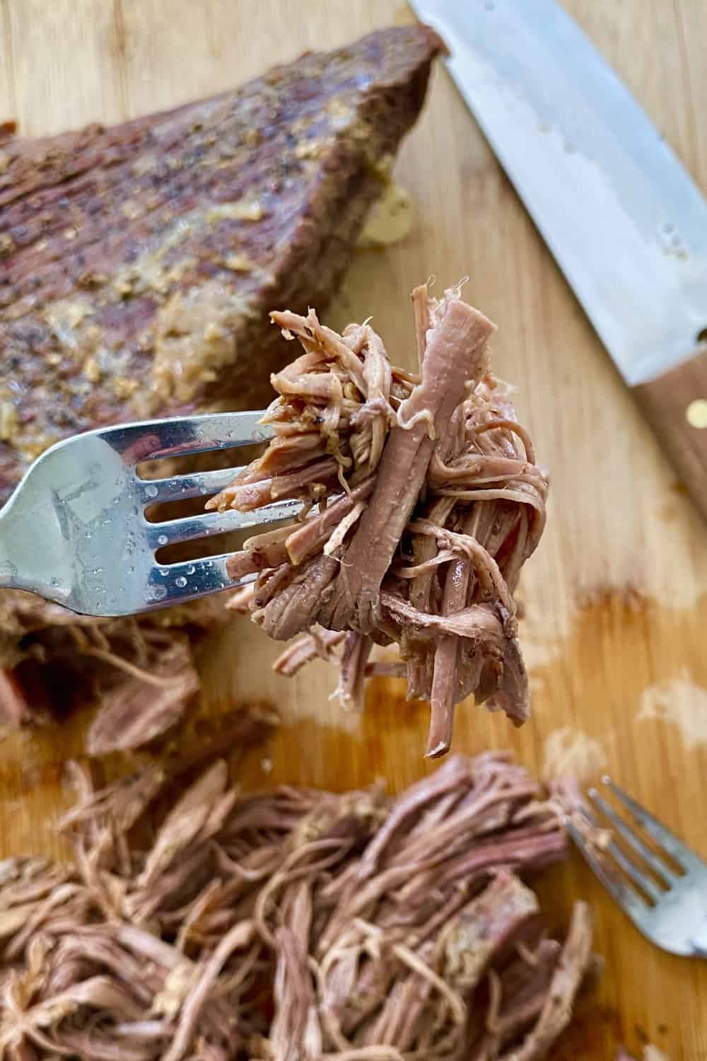 shredded beef brisket for sandwich