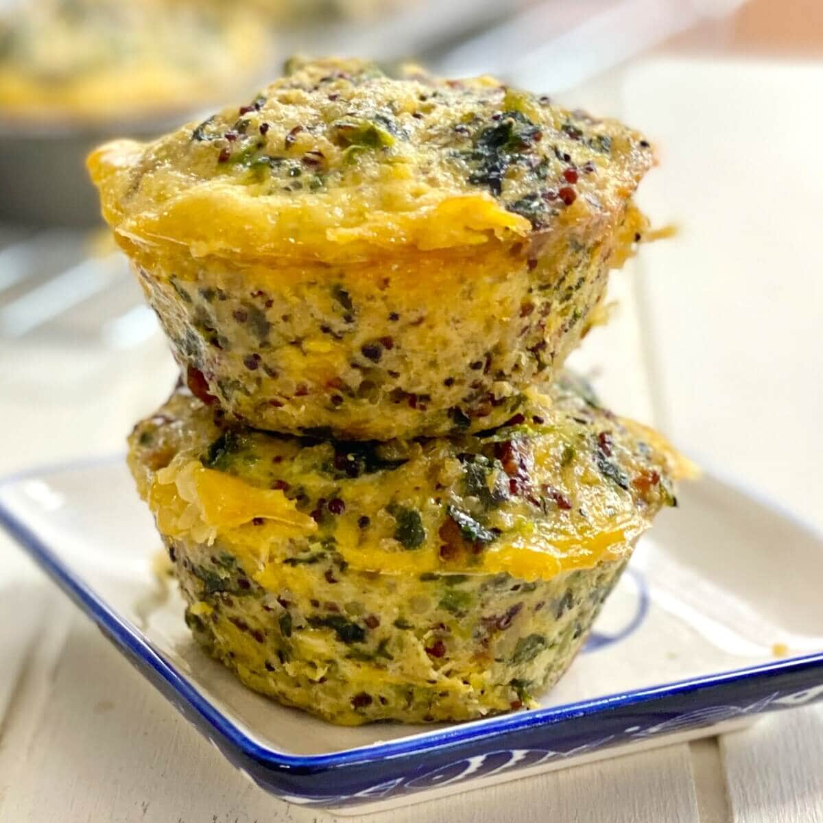 Quinoa Egg Muffins ~ A Make-Ahead Breakfast