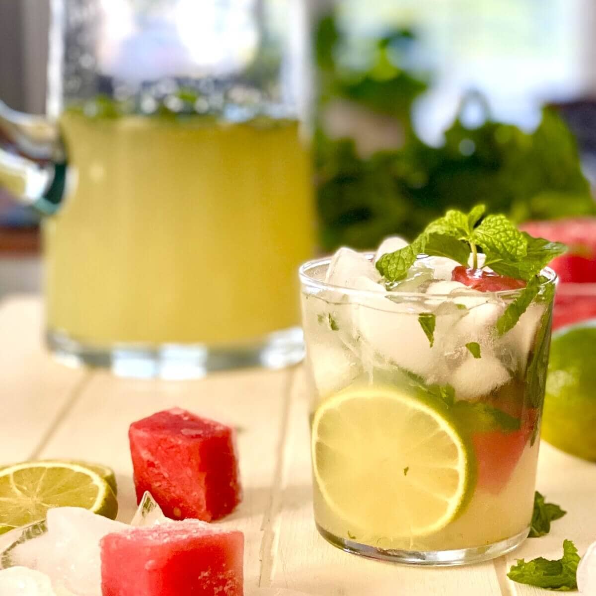 Sparkling Vodka Limeade