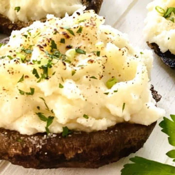 stuffed portobello mushrooms