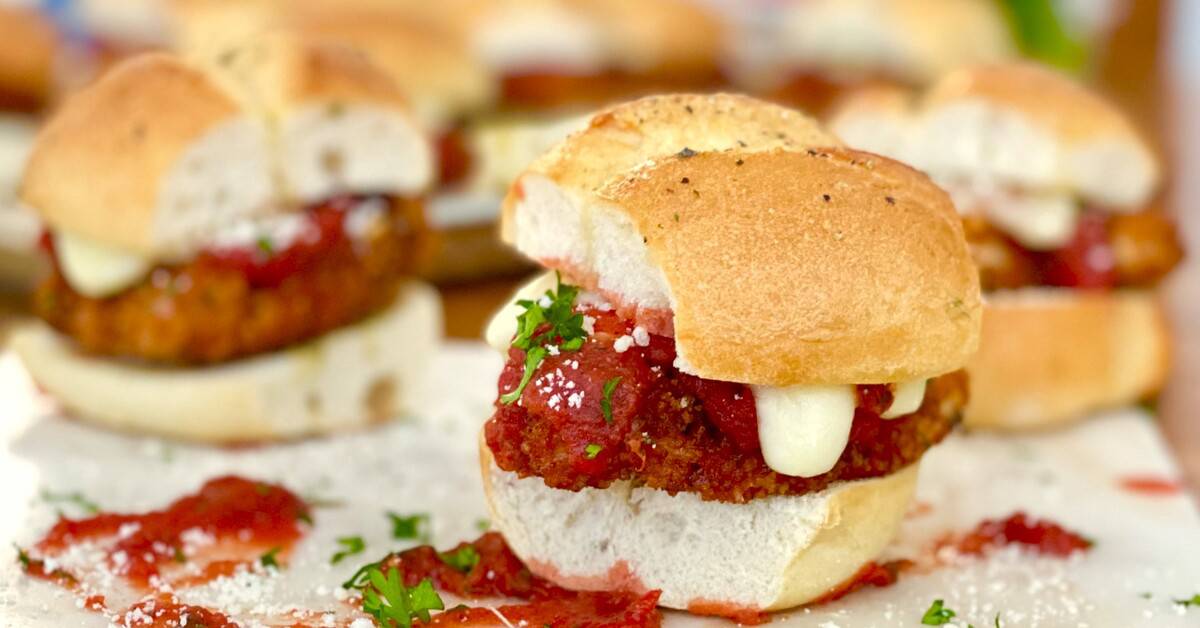 Mini Chicken Parmesan Sandwich Recipe