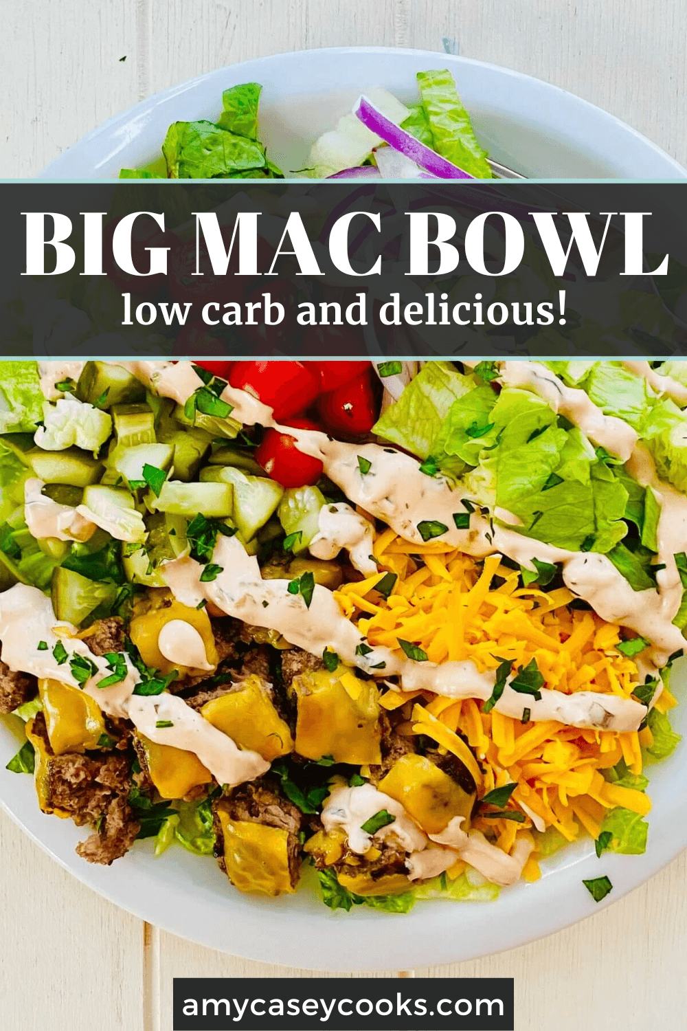 Big Mac salad bowl.