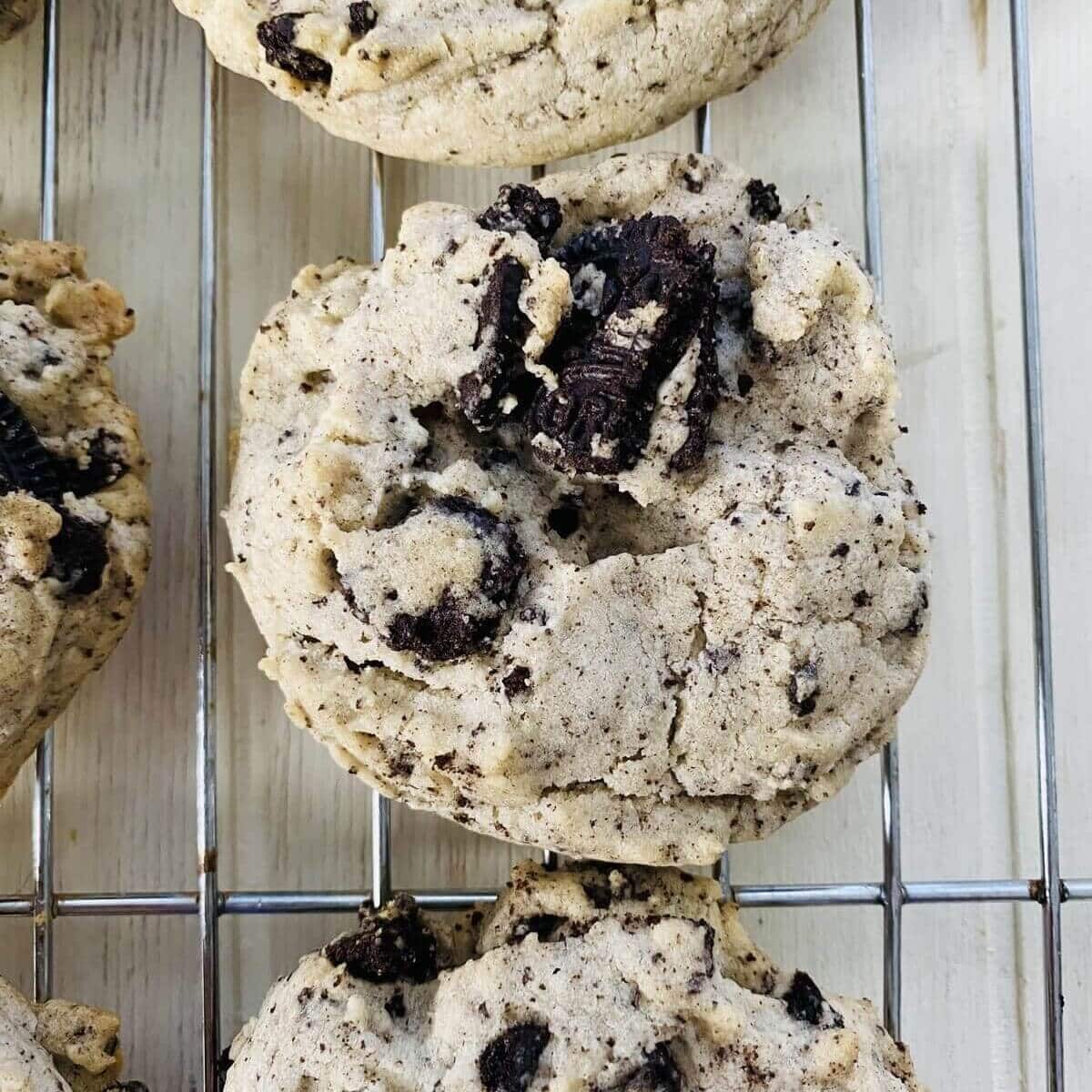 Oreo Sugar Cookies (A No Spread Cookie Recipe)