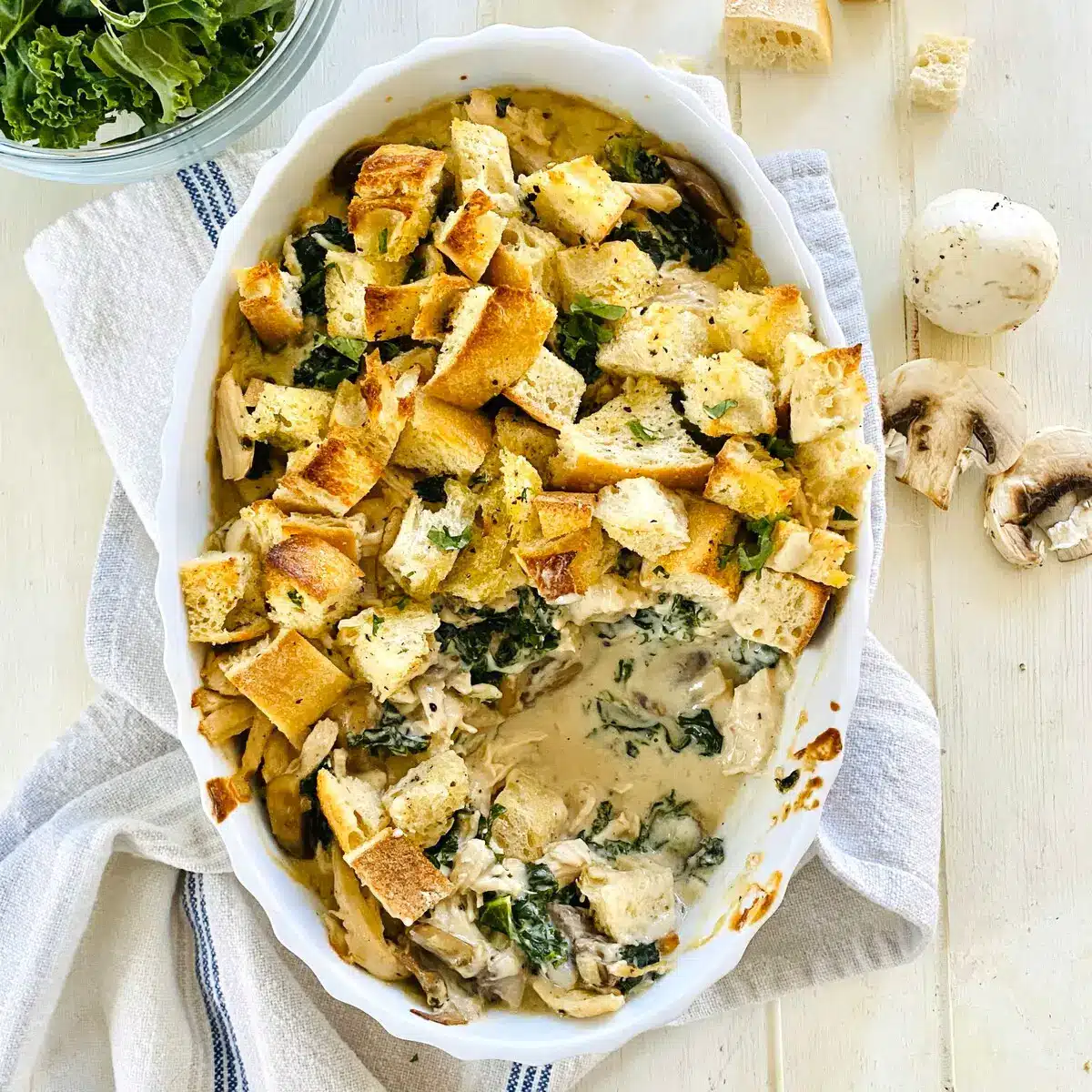 Chicken and Kale Casserole