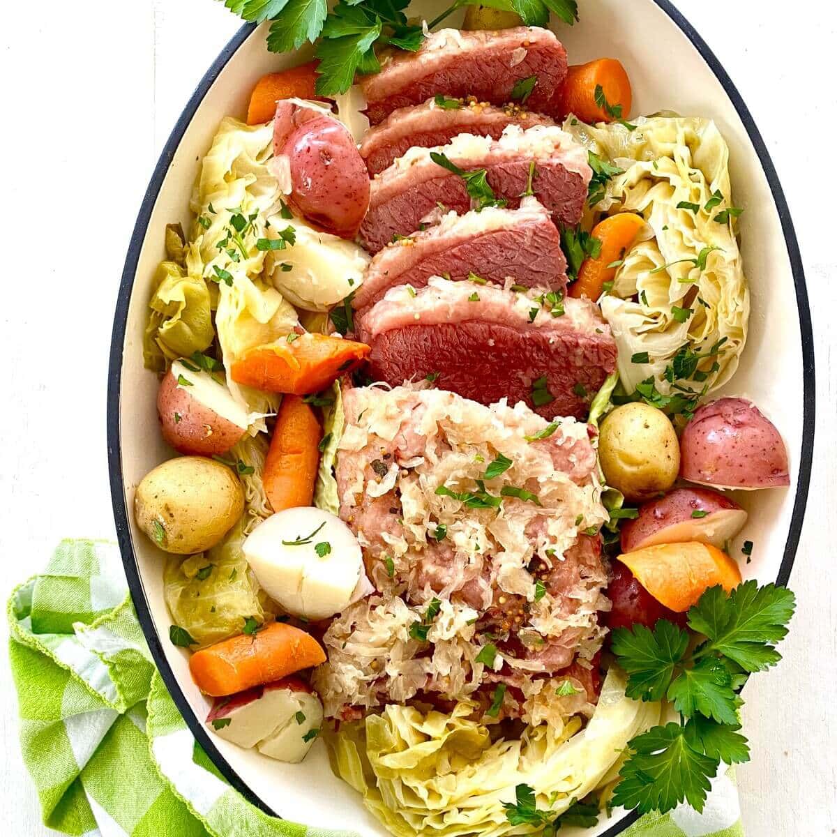 Instant Pot Corned Beef and Cabbage