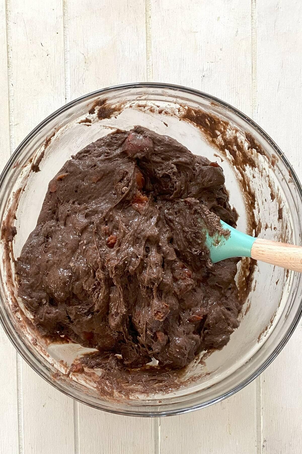 A cake batter.