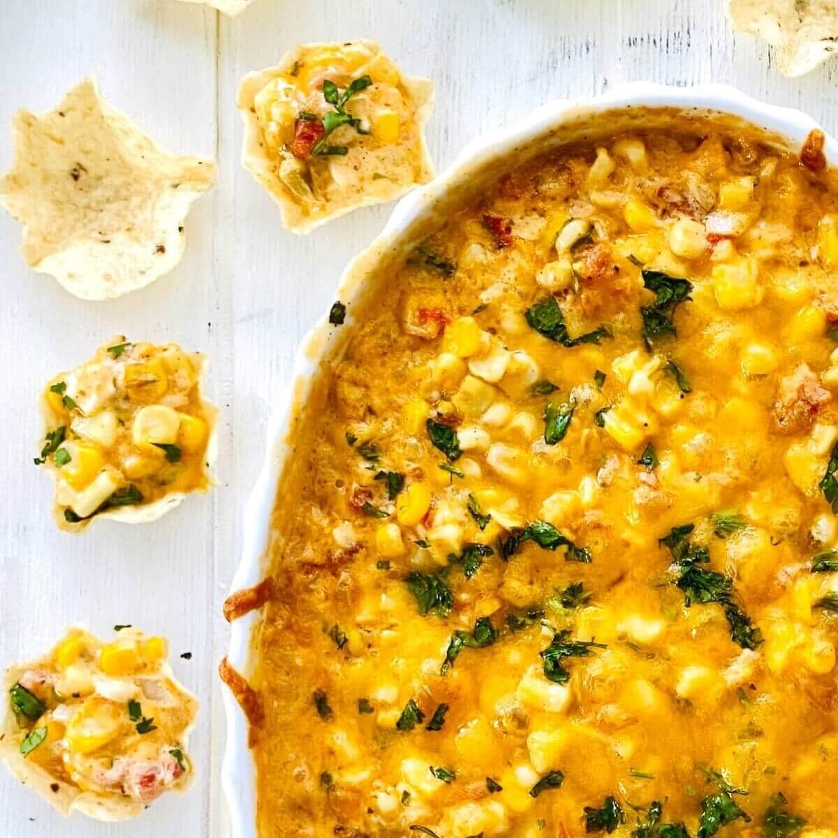 Corn Dip Recipe (Easy Party Dip Recipe)