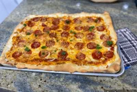 Effortless Sicilian Sheet Pan Pizza