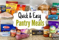 Dinner in Minutes: 5 Recipes & My Pantry Essentials
