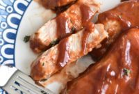 Tender Slow Cooker BBQ Ranch Pork Chops