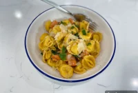 Golden Sweet Potato Cheese Tortellini