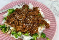 Effortless Honey Garlic Slow Cooker Pork Tenderloin