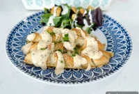 Golden Crescent Chicken with Sun-Dried Tomato Cream