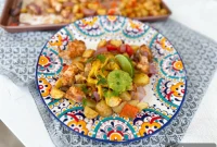 Sheet Pan Taco Night Bake