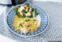Hearty Slow Cooker Chicken Noodle Pasta