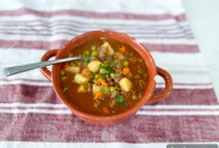 Homestyle Ground Beef Stew