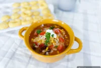 10 Minute Chicken Taco Soup