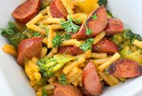 Smoked Sausage Mac and Cheese: A Five Dollar Feast